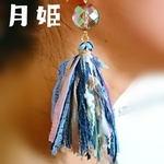 【アレルギー対応】どこまでも鮮やかなワサワサピアス