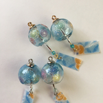風鈴ピアス 花火