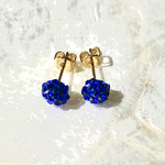 1カラットピアス ＊ロイヤルブルー＊