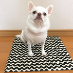 カフェマット　くま波 ʕ•ᴥ•ʔ40cm×40cm