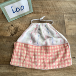  ポケット付きタオルエプロン＊チェック