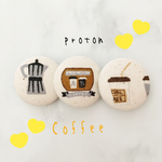 コーヒーヘアゴム３本セット
