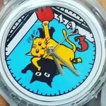 3カウント！勝利ねこ太くん腕時計