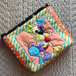 ロラライハリス   JOY   DOG キルティングポーチ♪