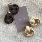 【今だけ30%off！】 wood roop earrings/pierces