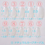 サイズ測定用クリアチップ3セット