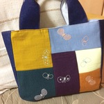 ミナペルホネン カラフル トートバッグ