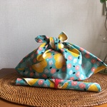 大人女子のお弁当日和♪あずま袋＆箸入れ♪粋な和柄