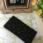送料無料✨ゴールドドット柄✨スマート長財布