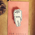 NEKO ねこ プラ板ブローチ⑨ #エアハンマケ