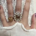 Flower cat ring