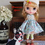＊爽やかフラワーワンピース＊８点セット＊ blythe outfit＊ブライス ＊