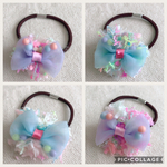 引き揃え糸とりぼんのヘアゴム