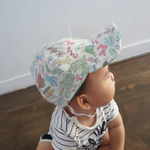 リバーシブル 赤ちゃん 帽子ｌキャップ