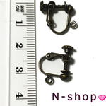 イヤリング金具 4mm玉カン付 金古　10個セット　まとめて　高品質　良品