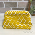 モロッカン風花柄  ワイヤーポーチ