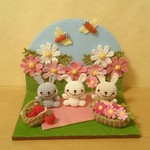 コスモス畑♪ちょこっと飾り