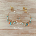 海の贈り物❁︎フープピアス&イヤリング