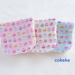 🌈 かわいい❤︎*。マカロン◡̈*🌈ふわっふわな8重ガーゼハンカチ ３枚セット