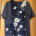 浴衣リメイク＊ 部屋着 チュニックワンピース