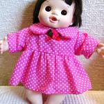 ちぃぽぽちゃん☆ピンクのバラのワンピース