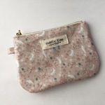 ＊ワンコインSALE！＊ティッシュポーチ  花と小鳥  ピンク