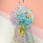 ゆめいろ🦄キラキラ引き揃え糸 ロゼット
