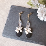 A/W しゃらしゃらパール〈ピアス・イヤリング〉