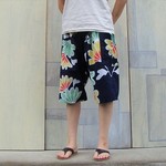 浴衣リメイク*短もんぺパンツ*⑨