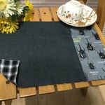 【再6】カブト25×35両面❤️小学校机サイズランチョンマット男の子