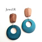 ウッドピアス・イヤリング