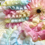 手染め♡ふわもこシフォンフリル♡