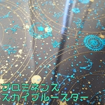 星路　二色刷り箔押し　レジン封入用シート