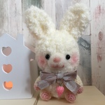 モコモコ白うさぎ