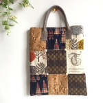 セール   送料込  刺繍パッチワークバッグ