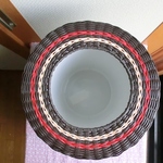 エコクラフトのふた付きゴミ箱