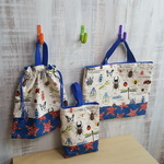 昆虫図鑑☆通園通学グッズ☺