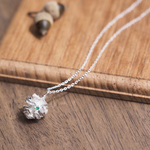 Stone メタセコイアの実 ネックレス シルバー925