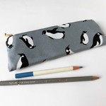 ペンギン・ペンケース♪モノクロ