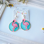 Flamingo by the sea ピアス