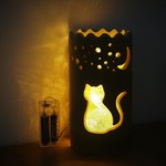 癒やしの猫灯り＊