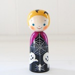 【me様ご予約品】［conocokeshi］こけしドール＊design-no.１４＊魔女っコ