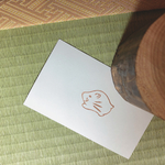消しゴムはんこ いのしし ウリ坊