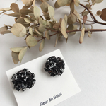 リバティお花ピアス