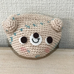 くまちゃんの小物入れ 白