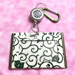 にゃんこ(唐草模様)☆ICカードケース