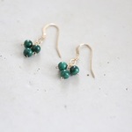14KGF malachite pierce [kgf0556]