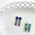 【金属アレルギー対応】レジンブルービジューピアス
