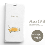 ベルトなし手帳型スマホケース/mice_n002