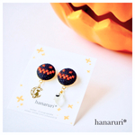 ハロウィン★刺繍のイヤリングorピアス《No.2》